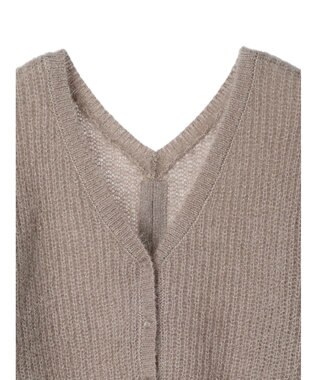 earth music&ecology ねこ毛ライク２ｗａｙボレロ Mocha