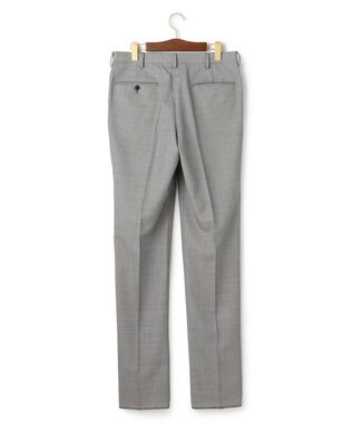 J.PRESS MEN 【洗える / 高通気性 / ストレッチ性 / 防シワ】バーズアイスラックス / ノータック ライトグレー系