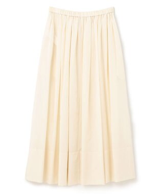 BEIGE， AURAY / ギャザースカート Ecru