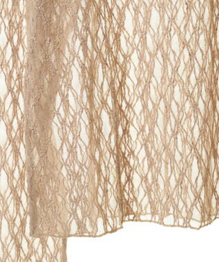 Green Parks パネルラインレースカットプルオーバー Light Beige