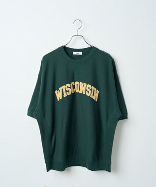 WEGO グラフィックスウェットT（S） ダークグリーン