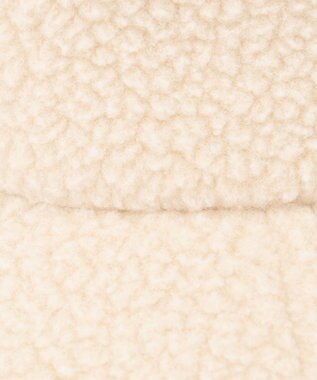 JOSEPH ABBOUD MOUNTAIN 【Eco素材/保温性】ポーラテック ボアフリース キャップ アイボリー系