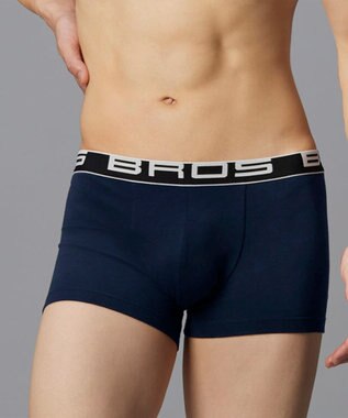 WACOAL MEN ボクサーパンツ 【2枚組】 綿混(本体) フロント快適設計 肌あたり軽減設計 前閉じ 下着 ボクサーブリーフ メンズ GT3500 /ブロス バイ ワコールメン コン