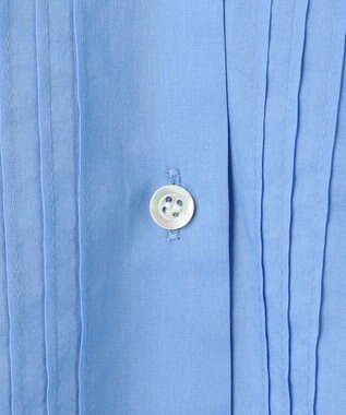 組曲 レースコンビセーラーカラー ブラウス サックスブルー系