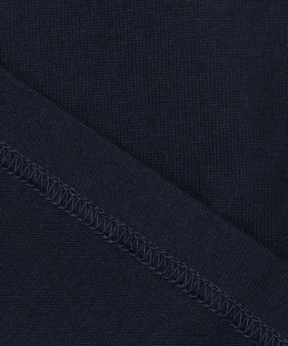 J.PRESS KIDS 【110-130cm】柄襟ラガー 長袖ポロシャツ ネイビー系