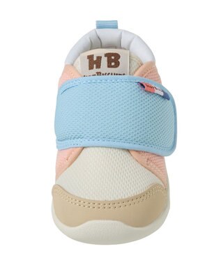 MIKI HOUSE HOT BISCUITS 【14-15cm】 セカンドベビーシューズ 白×ブルー