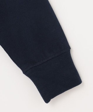 J.PRESS KIDS 【110-130cm】柄襟ラガー 長袖ポロシャツ ネイビー系