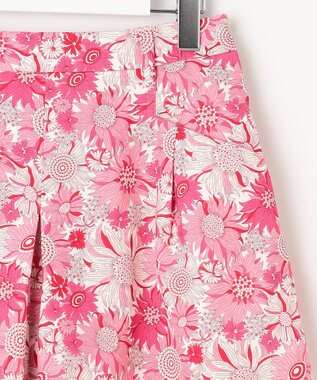 23区GOLF 【WOMEN】【ストレッチ】スプリングフラワー柄 キュロットスカート ピンク系5