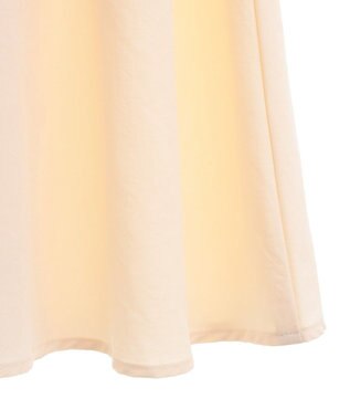 AMERICAN HOLIC 撥水加工 フロントZIPフレアスカート Ecru