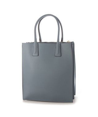 LA BAGAGERIE 【MONICA】アコーディオンスクエアトートM ブルー