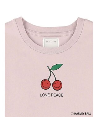 Green Parks Ｓｍｉｌｅｙ　Ｆａｃｅ／チェリープリントＴシャツ Pink