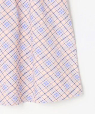 組曲 KIDS 【80-100㎝】 サマーチェックチュニック ピンク