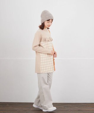 Tiaclasse L コーデュロイパンツ ライトグレー