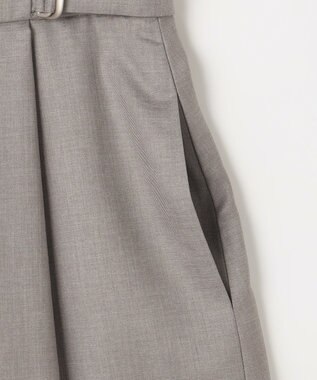 J.PRESS LADIES S OXIJEWEL ストレッチ スカート グレー系