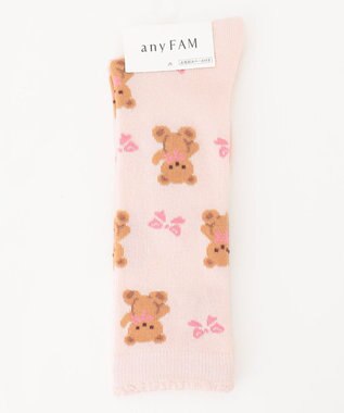 ANY KIDS ハイソックス（アニマル） ピンク