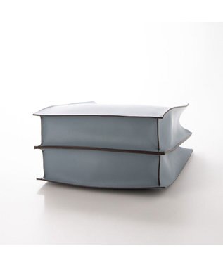 LA BAGAGERIE 【MONICA】アコーディオンスクエアトートM ブルー