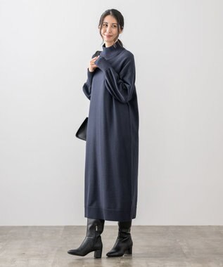 ONWARD Reuse Park 【自由区】ワンピース秋冬 ネイビー