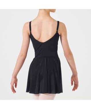 Chacott スカート付レオタード ブラック