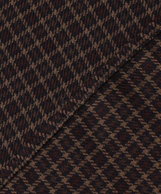 J.PRESS LADIES L 【洗える】Pe/Vis サイロチェック ブラウス ネイビー系3