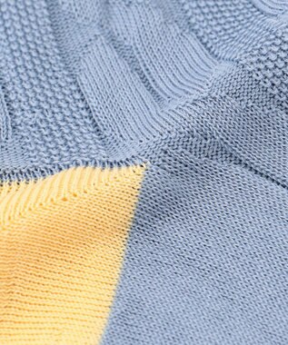 J.PRESS MEN 【カジュアル】ケーブルソックス サックスブルー系