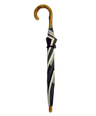 +RING 【限定/日本製】プラスリング 晴雨兼用傘（長ショート）BLK SR305 黒