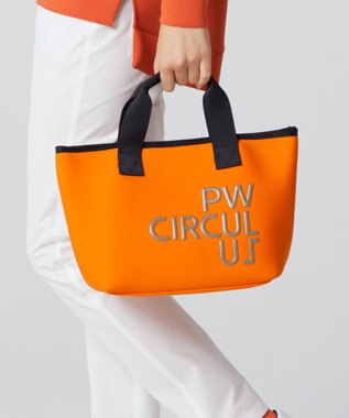 PW CIRCULUS 【UNISEX】ロゴ カートバック ゴルフ オレンジ系