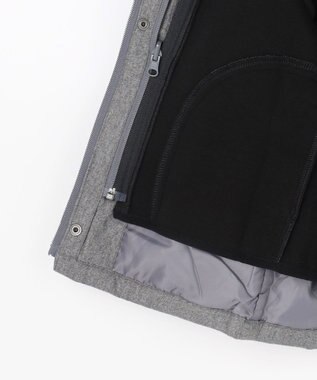 J.PRESS KIDS 【110-130cm】ライナー付き 3WAYコート グレー系