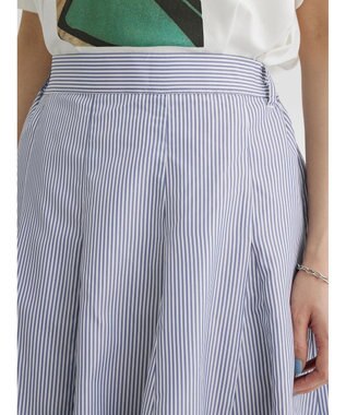 Green Parks ・ＳＵＧＡＲ　ＳＰＯＯＮ　ストライプフレアスカート Blue