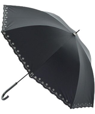 MOONBAT 晴雨兼用日傘 長傘 ヒートカット／遮光 遮熱 UV ブラック