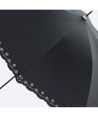 MOONBAT 晴雨兼用日傘 長傘 ヒートカット／遮光 遮熱 UV ブラック