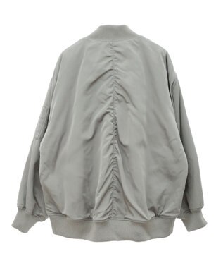 earth music&ecology リバーシブルMA-1 カーキ