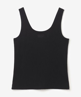 GRACE CONTINENTAL リブタンクトップ ブラック