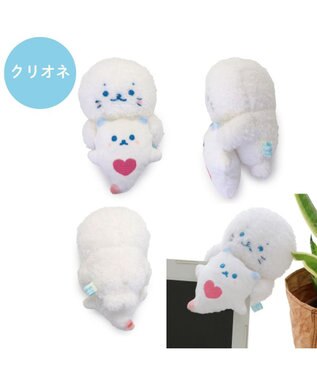 Mother garden しろたん ぴょこんと マスコット 《クリオネ》 単品 クリオネ