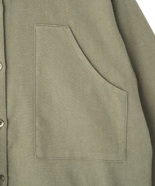 CRAFT STANDARD BOUTIQUE ビッグ袖デザインシャツ Smoky Green