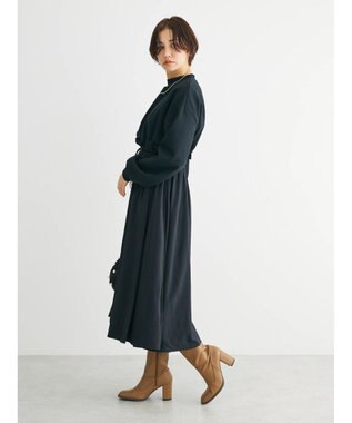 Green Parks ・ＳＵＧＡＲ　ＳＰＯＯＮ　ドロストドッキングワンピ Black