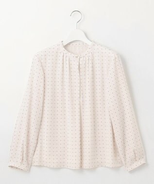 J.PRESS LADIES 幾何プリント カットソー グレージュベース系5