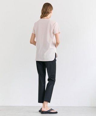 BEIGE， CELEST / ウエストゴム イージーストレートパンツ Black