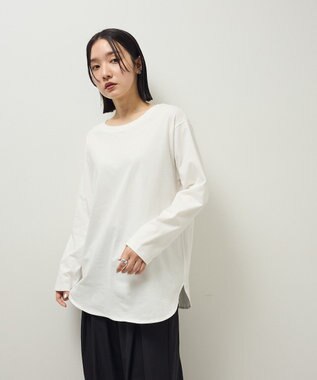 Green Parks 裾ラウンドホワイトインナー Off White