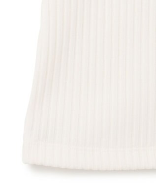 GRACE CONTINENTAL リブタンクトップ ホワイト