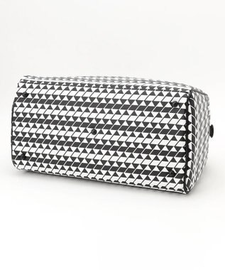 23区GOLF 【UNISEX】フラッグ総柄ボストンバッグ　シューズ収納付きの大容量　ショルダー持ちも可能 ブラック系5