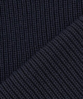 BEIGE， HELIODOR / スポンディッシュマリンボタンニット Navy