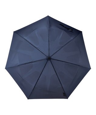 MOONBAT 【3秒でたためる傘/耐風/自動開閉】urawaza 無双(ウラワザ ムソウ)  折りたたみ傘 無地  58cm ディープブルー
