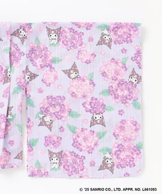 ANY KIDS 【any FAM×サンリオキャラクターズ】2WAY 浴衣セット クロミ×紫陽花