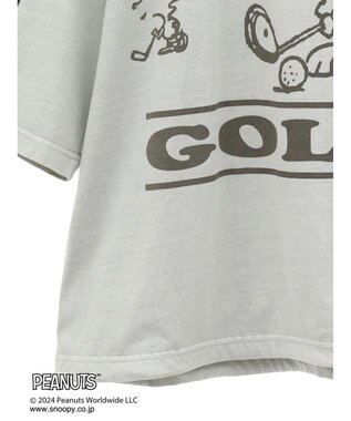 CRAFT STANDARD BOUTIQUE 【ユニセックス】PEANUTS/スヌーピー ゲームシャツTEE Light Gray