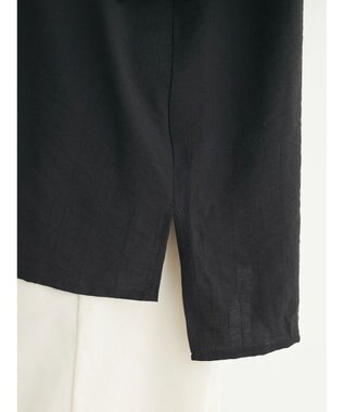 Green Parks ワッシャーシアーシャツ Black