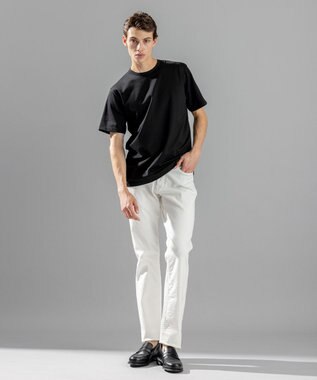 JOSEPH HOMME Suvin Soft Jersey T-shirt ブラック系