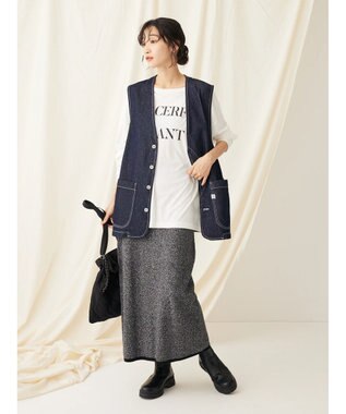 CRAFT STANDARD BOUTIQUE デニムワークベスト Dark Indigo