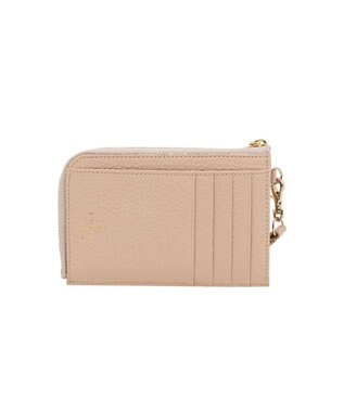 LANVIN en Bleu メラニー キーリング付きマルチケース ピンクベージュ