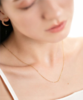 blancotokyo 【金属アレルギー対応】ペタルチェーンネックレス Resplandor