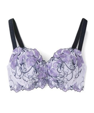 San-ai Resort（三愛水着楽園） 【SALE】【エレガントコレクション2403】単品ブラEFGカップ  【northerly】 パープル